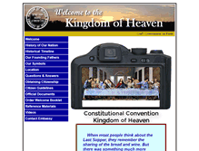 Tablet Screenshot of kingdomofheaven.info